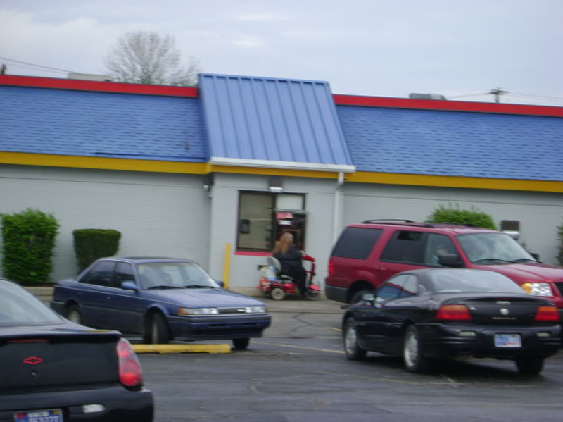 Illustration for article titled Hoveround-Bound Obese Woman Takes Trip To BK Drive-Thru